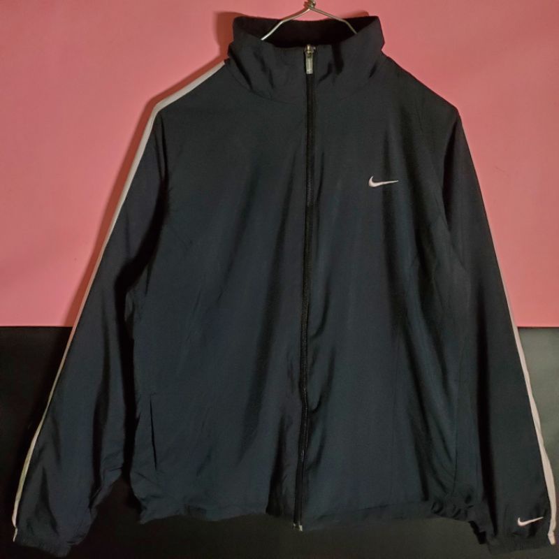 windbreaker tracktop nike black pink