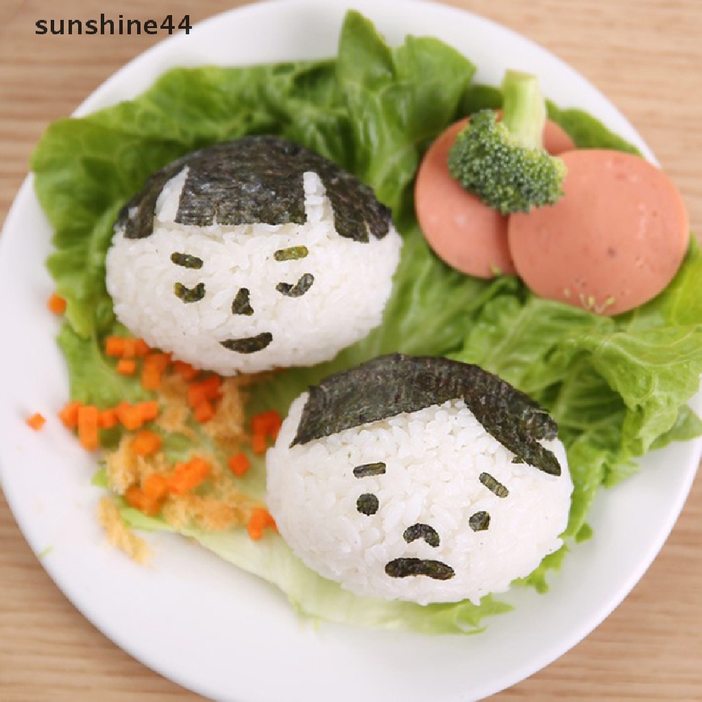 Sunshine Cetakan Nasi / sushi / Bento DIY Bentuk Kartun Bayi Untuk Anak