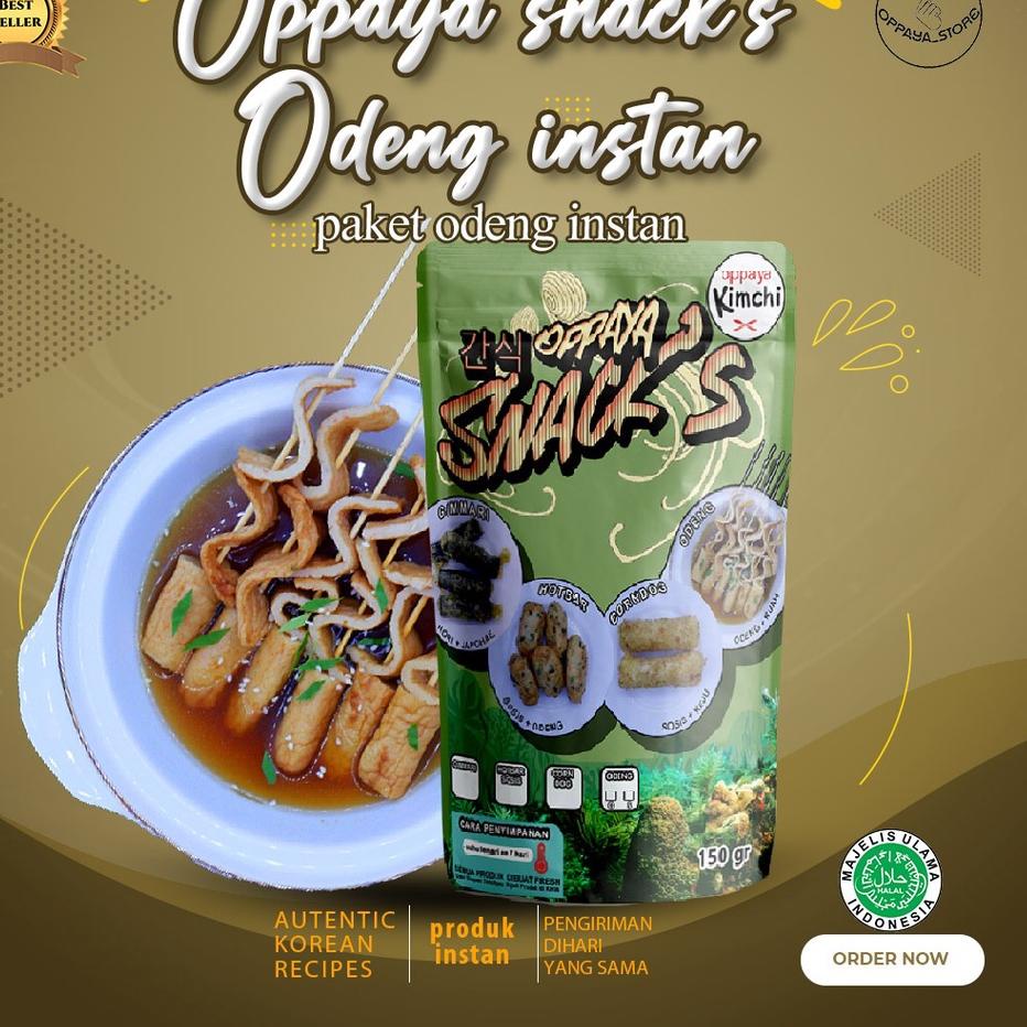 

Silahkan Beli--Odeng Fishcake Snack Instan Korea Odeng Dan Kuah Instant