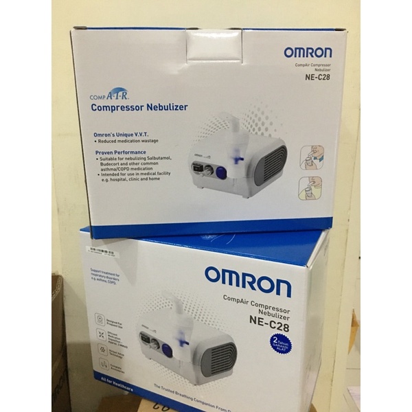 Nebulizer Omron NE-C28 / Alat Inhalasi Uap / Nebu Omron