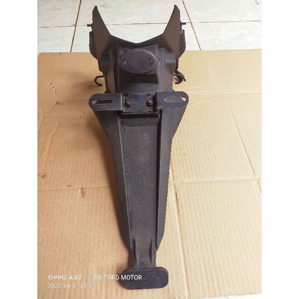 spakbor belakang ninja 250 old karbu second original