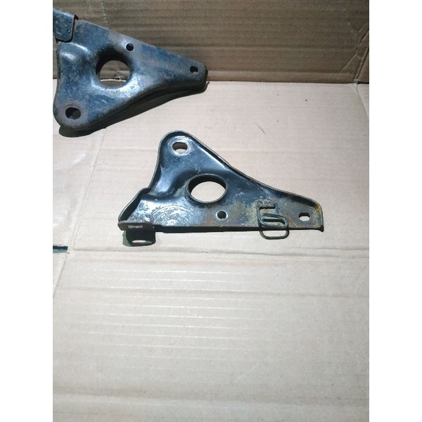 breket dudukan knalpot honda gl100 gl125 original copotan
