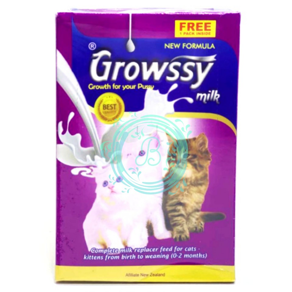 Growssy Susu Kucing 1 Sachet Susu Bayi Kucing Per Sachet