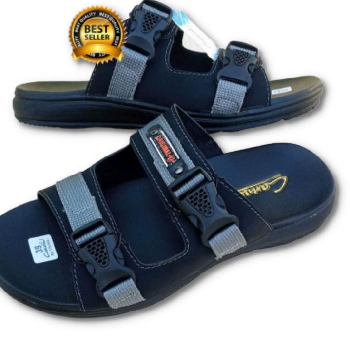 Termurah PROMO BIG SALE 2.2 COD SANDAL PRIA/SANDAL SLOP PRIA/SANDAL CARVIL/SANDAL KULIT/SANDAL PRIA/
