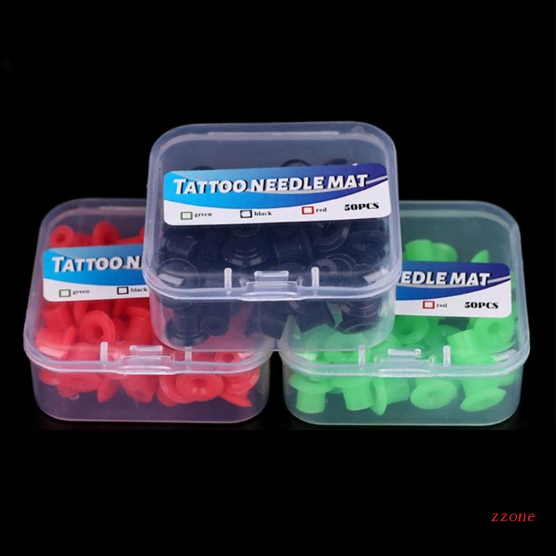 Zzz 50pcs / Set Pad / Bantalan / Alas / Bantalan / Grommet Untuk Aksesoris Mesin Tattoo