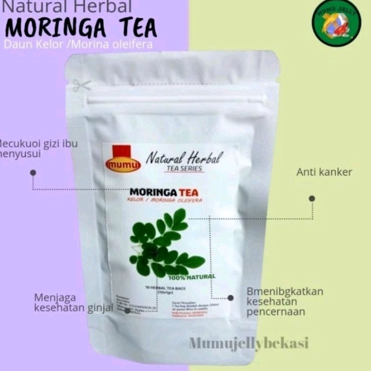 

TEH DAUN KELOR PREMIUM MORINGA HERBAL ISI 10pcs