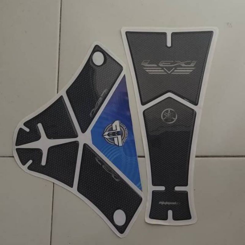 Stiker sticker Tankpad/Dashboard resin Yamaha Lexi