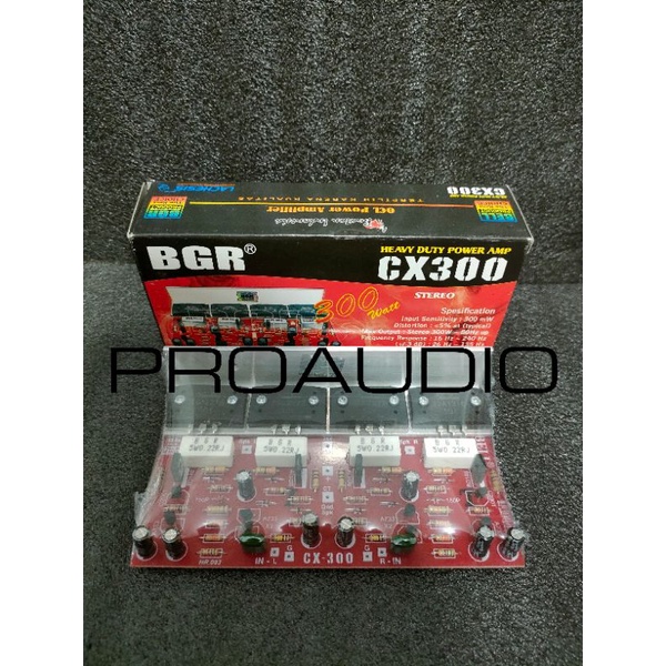 Kit Power Amplifier stereo BELL CX-300  CX 300  cx300 Original