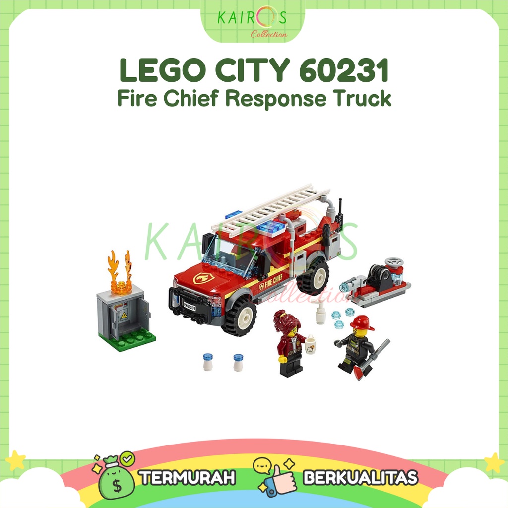 LEGO City Fire Chief Response Truck 60231