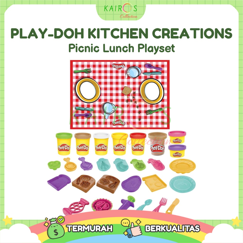 Play-Doh Kitchen Creations Picnic Lunch Playset