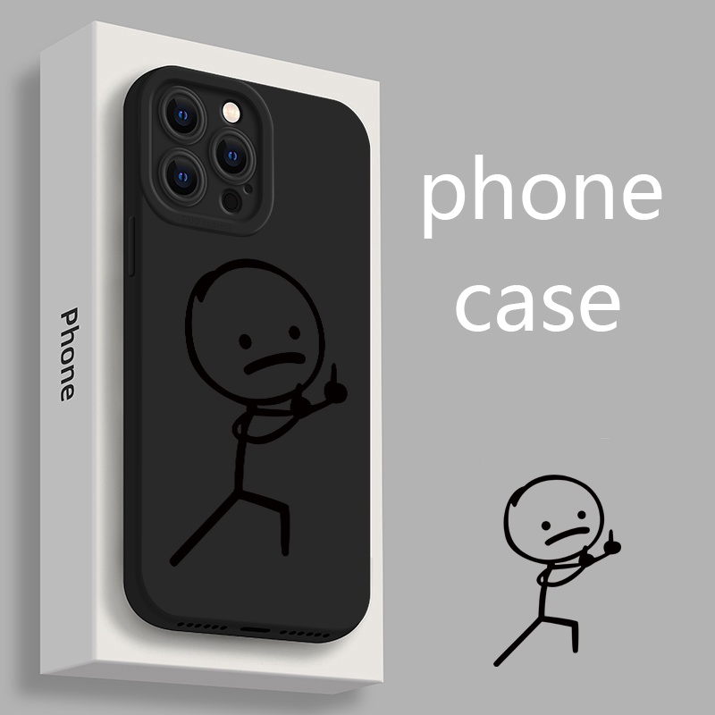 Soft Case Silikon TPU Motif Kartun Lucu Untuk IPhone 14 13 12 11 Pro Max XS XR X Plus