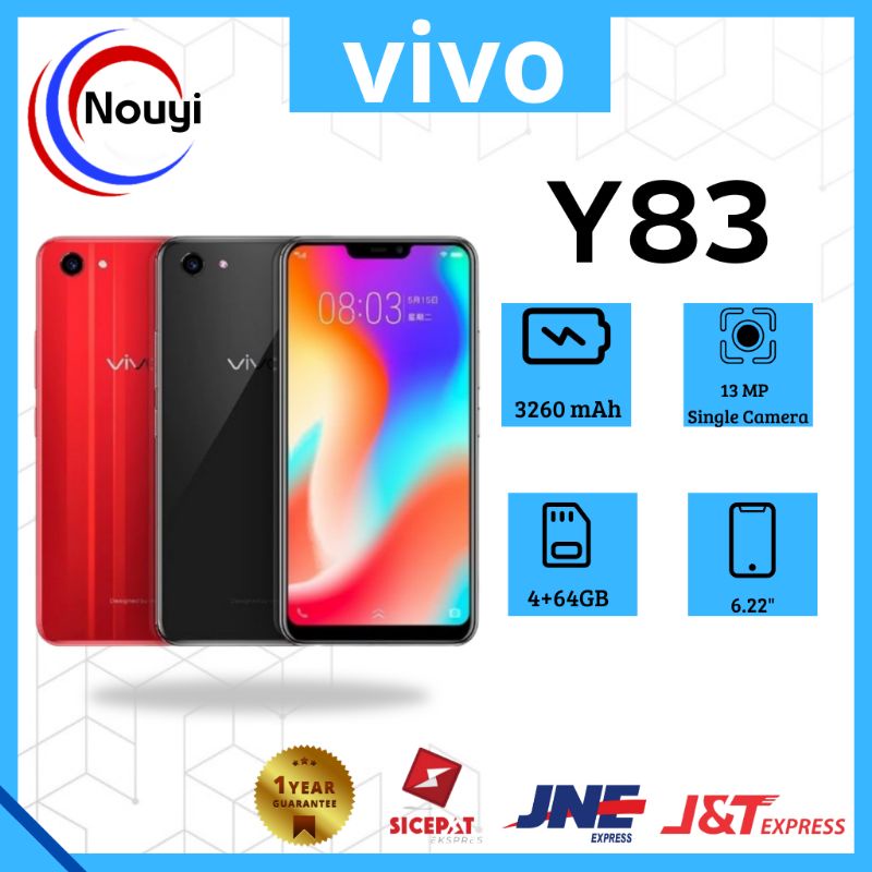 HP VIVO Y71/Y67/ Y81s/Y83 4-64gb fullset garansi toko 1 tahun android smartphone