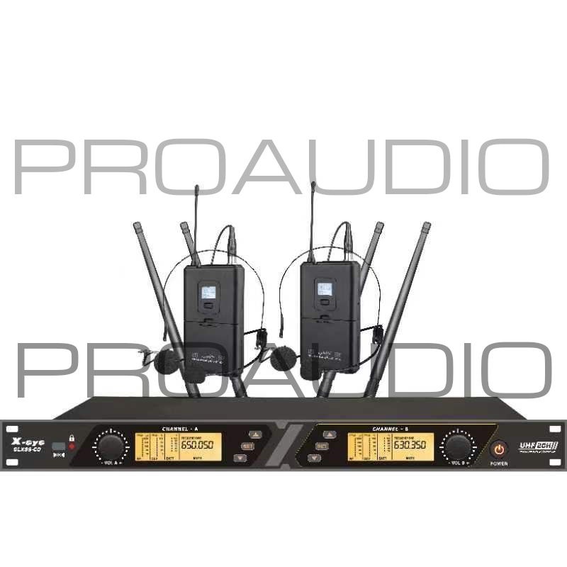 Microphone Wireless Bendo X-sys X sys GLX89-CO GLX 89 CO GLX 89CO ORI