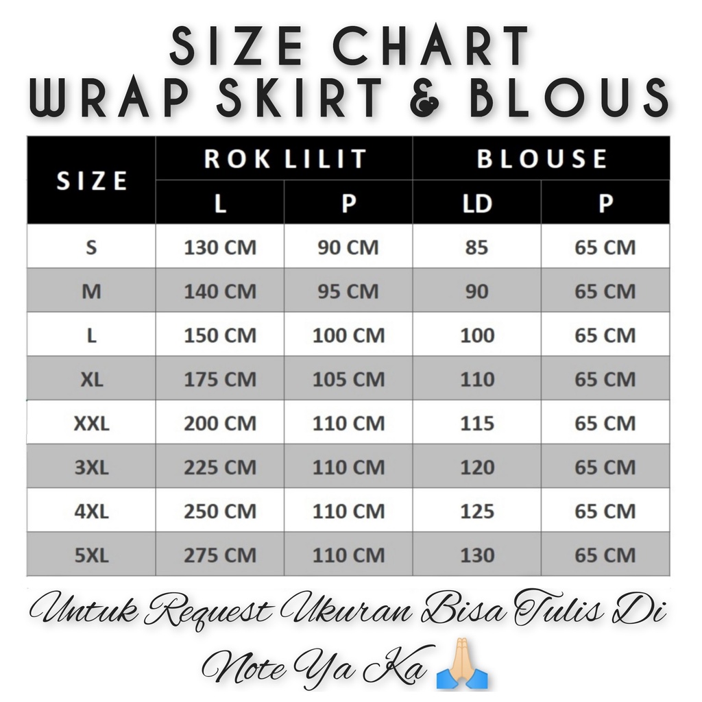 3IN1 (Outer+Wrap Skirt+Blouse) One set rok lilit Blouse inner manset lengan panjang &amp; oter lengkap murah siap pakai | Size S - XL5 (BIG SIZE)