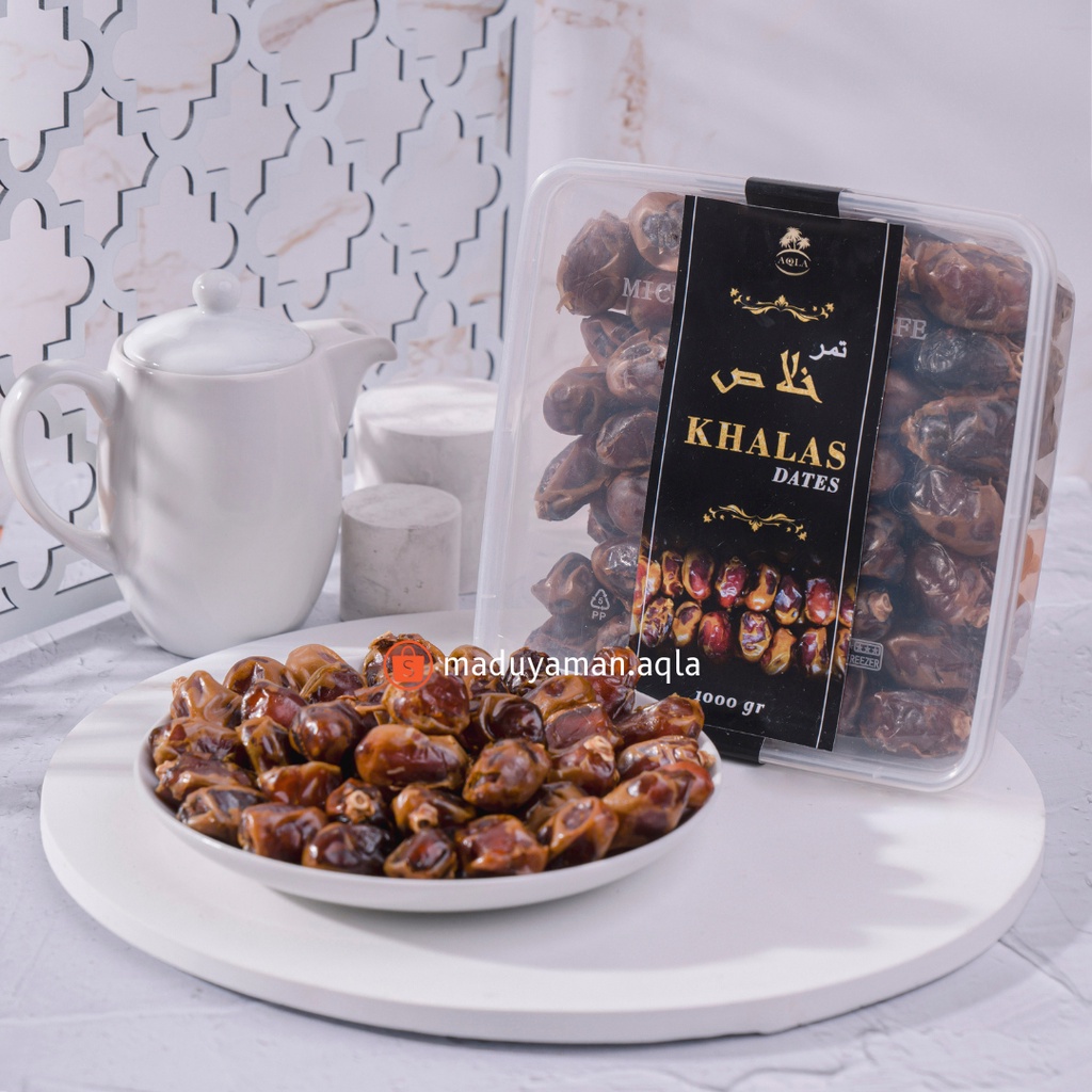 

Kurma Khalas Kurma Asli Arab Saudi Kurma Kering Lembut Kurma Khalas 500gr Kurma Khalas 1kg Kurma AQLA