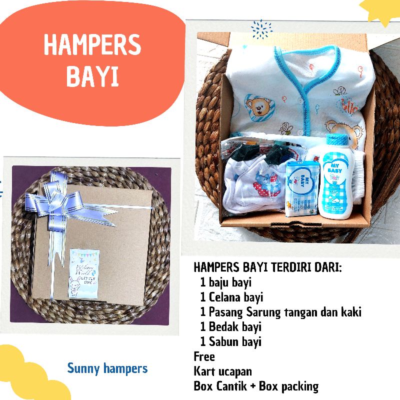 Hampers bayi Newborn paket hampers bayi baru lahir