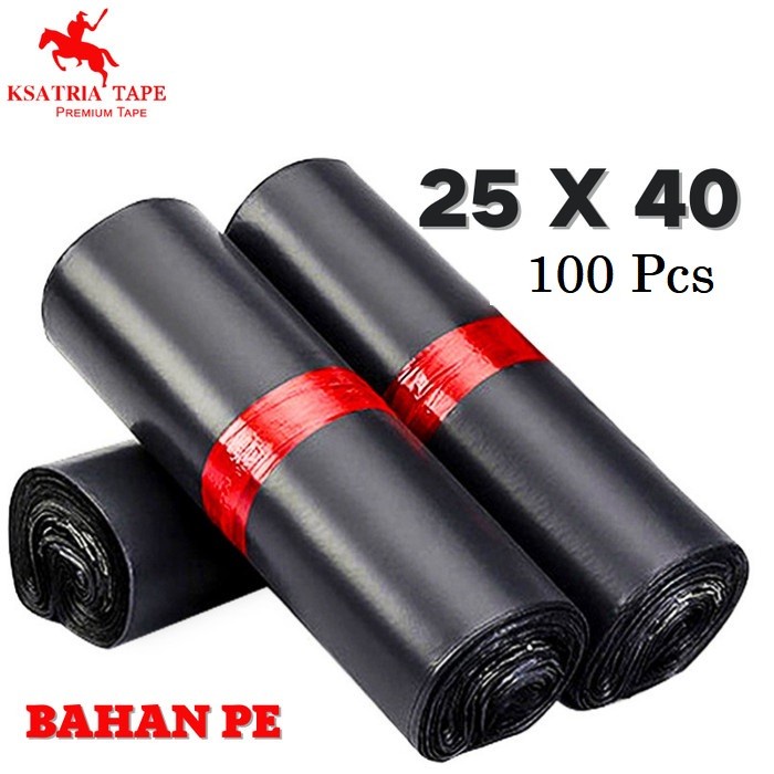

Aman Plastik Polymailer Ksatria Tape Polymailer 25X40 Cm Isi 50 -Cod Trendi