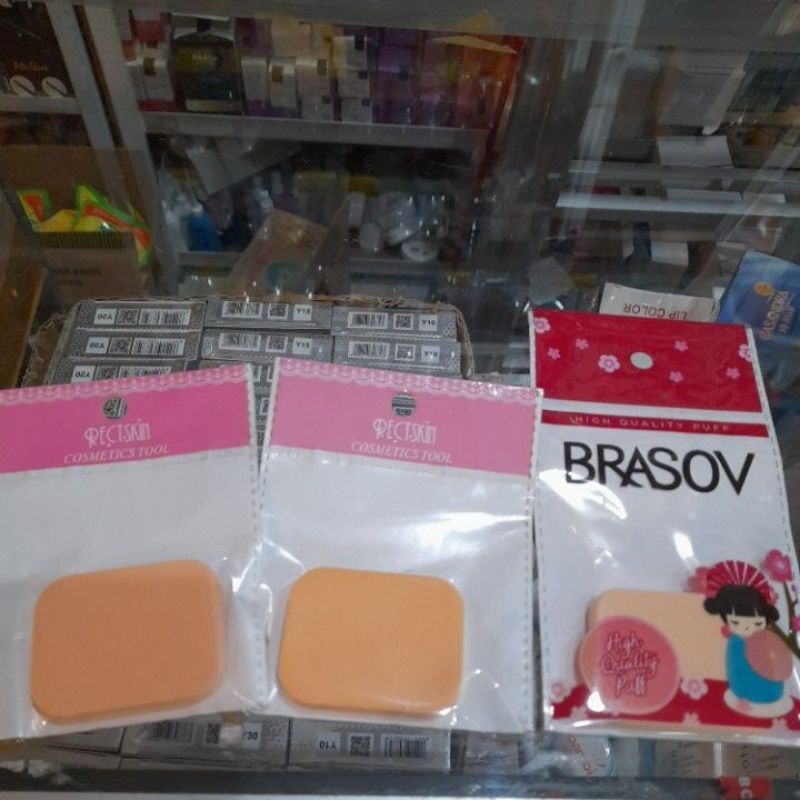 Puff Bedak Brasov & spons bedak pixy | spon bedak pixy
