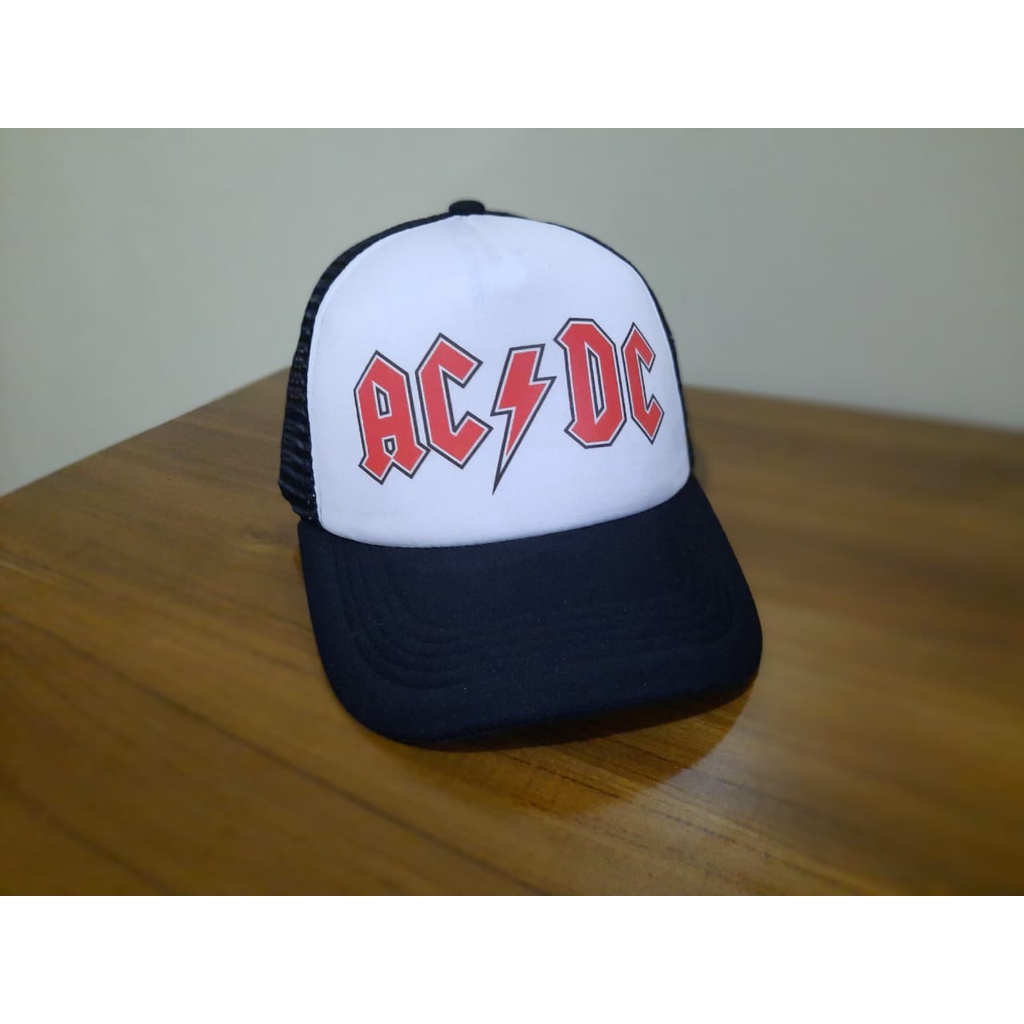 TOPI JARING / TRUCKER - ACDC - AC/DC