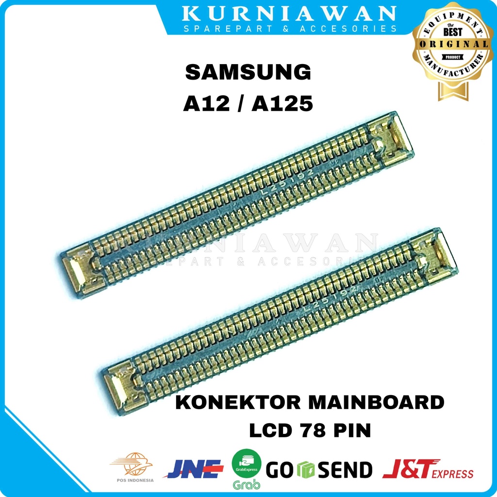 Jual Konektor Mainboard Samsung A A Soket Main Board Lcd Fpc Pin Shopee Indonesia