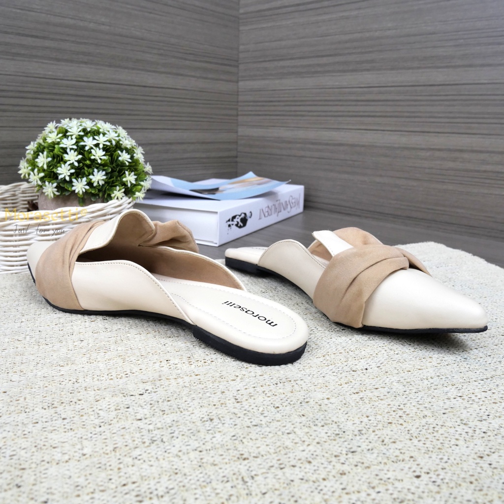 Morasetti Agave Sepatu Sandal Flat Wanita