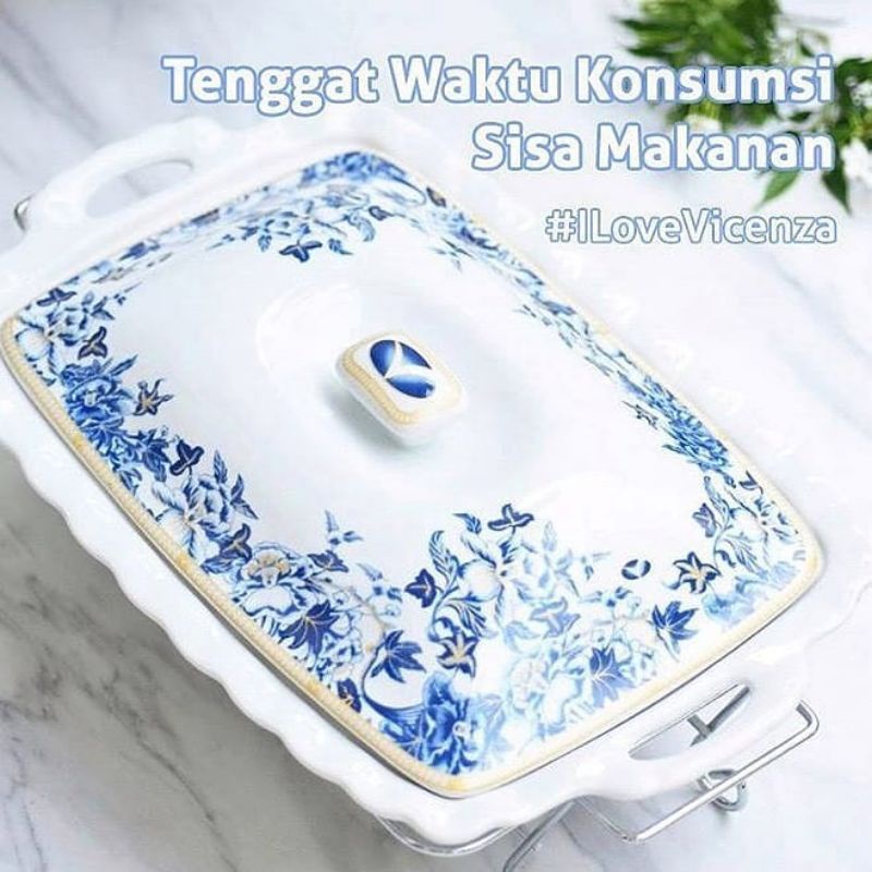 VICENZA RECTANGULAR FOOD WARMER BA680 PRASMANAN PENGHANGAT MAKANAN