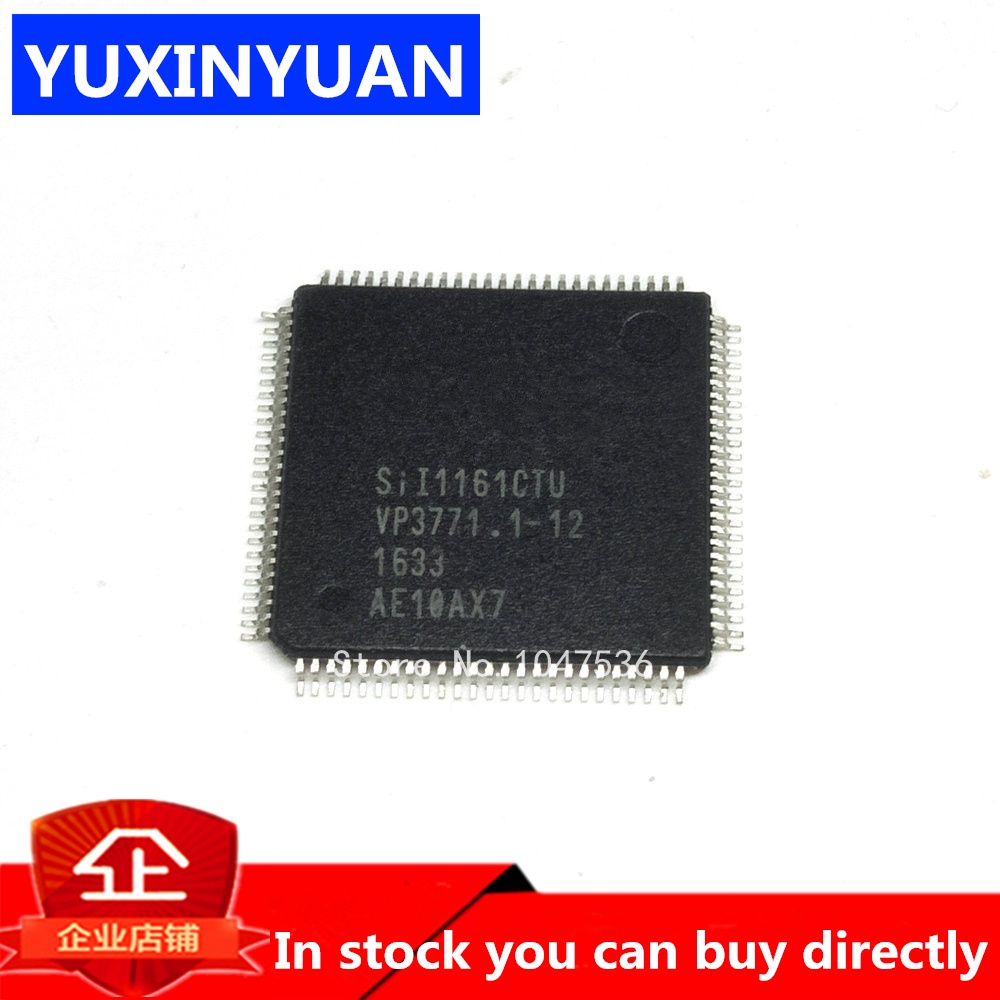 5pcs/lot SIL1161CTU SIL1161 SII1161CTU SIL1161 SIL9387ACTUC SII9387ACTUC SIL9387CTU QFP100 QFP CHIP LCD Dalam Stok cytX _ 新Pjg