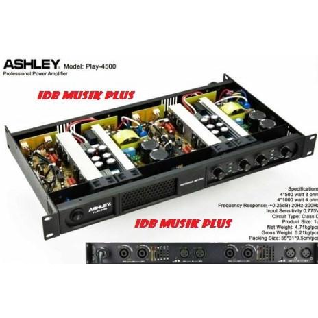 Power 4 Channel Ashley Play4500 Play 4500 Original -