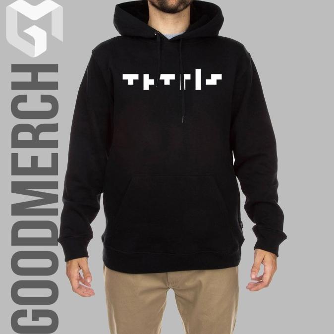 jaket hoodie sweater tetris old game