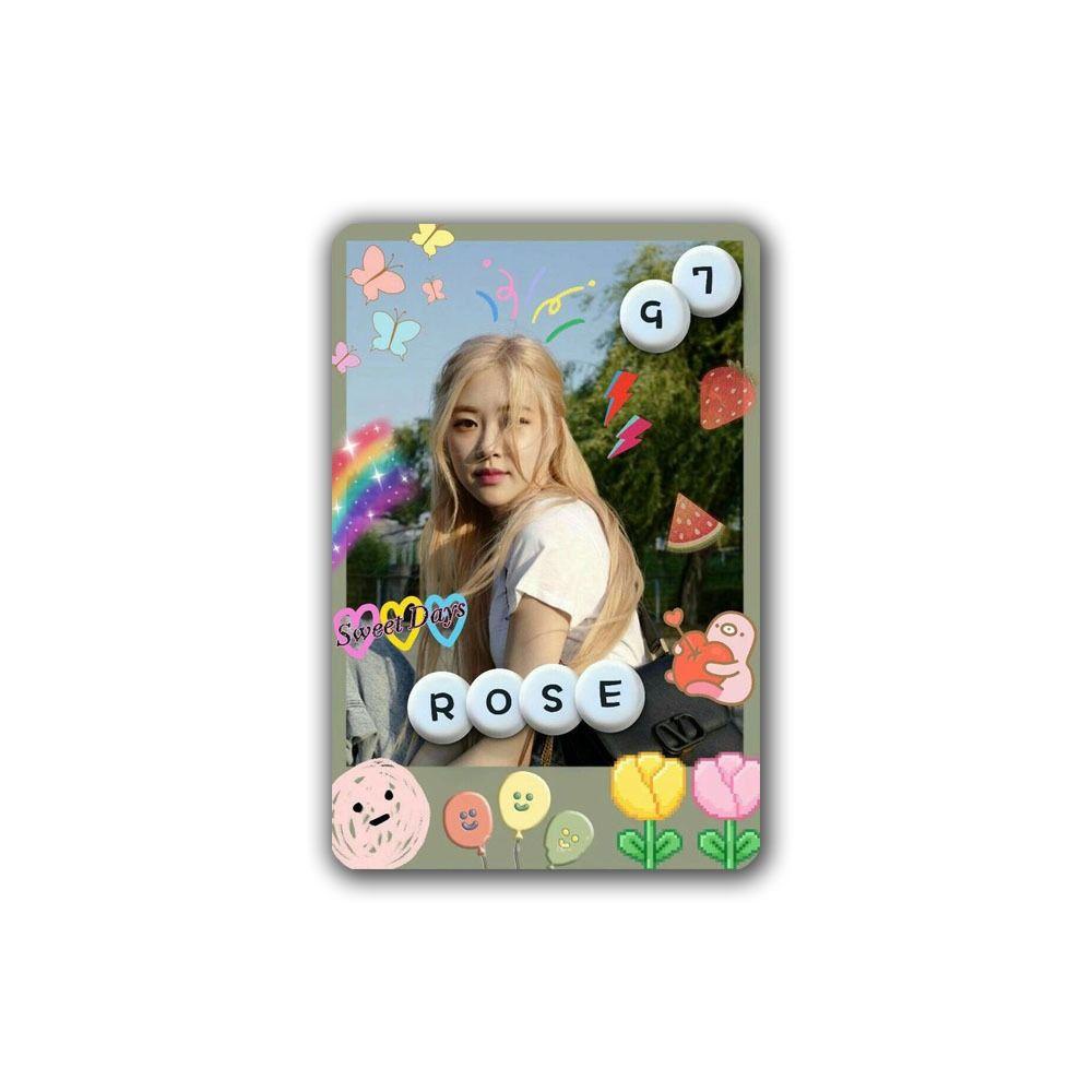 Needway   PINK VENOM Photocards Fans Kado Fans Koleksi Cetak Kartu HD Self Made Kartu Lomo LISA Postcard