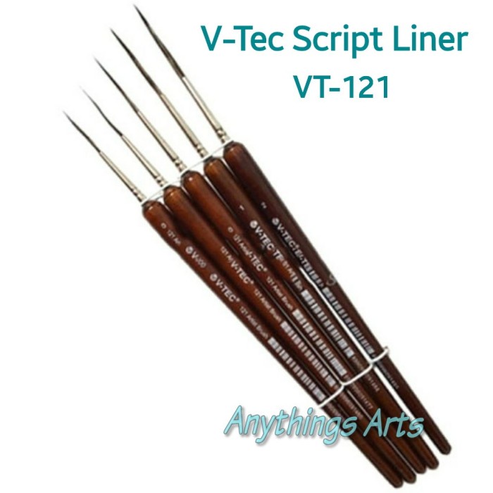 

Menakjubkan V-Tec Script Liner Brush Vt-121 Set 5 / Kuas Lukis Vt 121 Terlaris