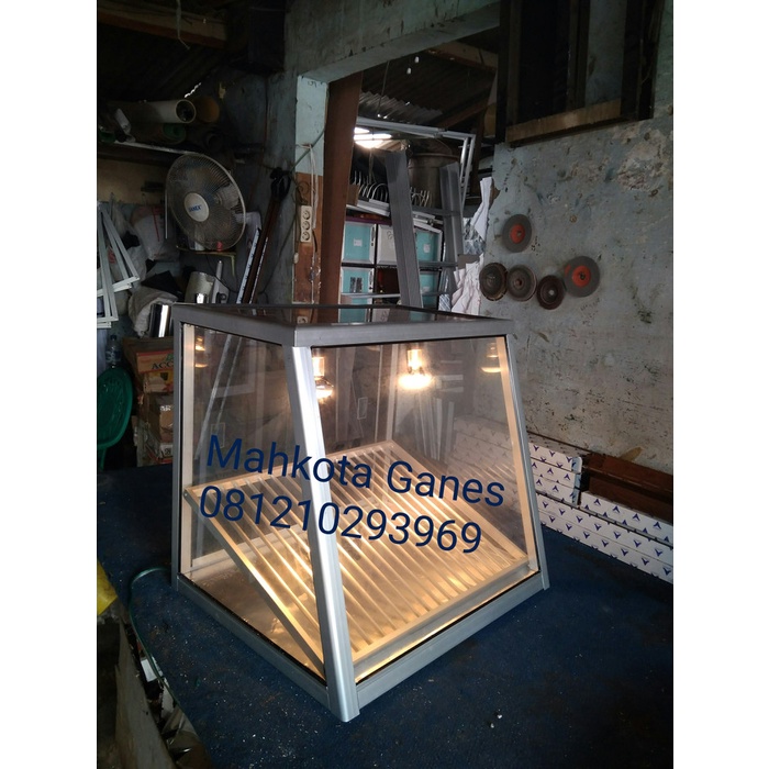 Display Warmer Makanan-Showcase-Display Penghangat Makanan/Fried Chicken