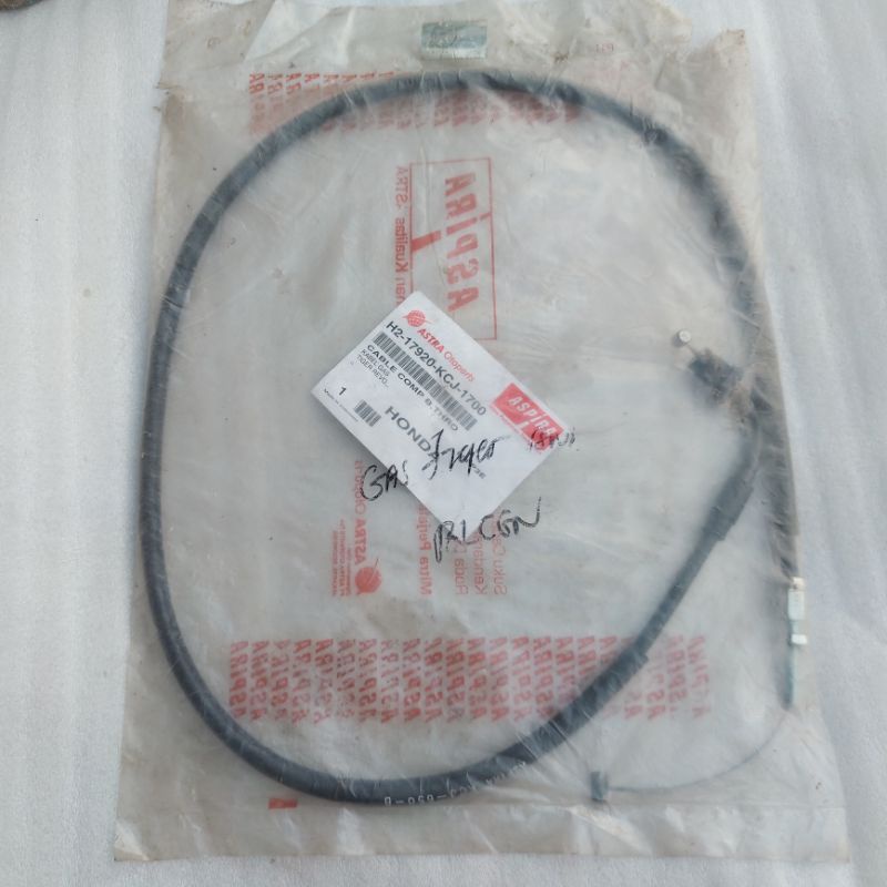 Kabel Gas Tiger Lawas Lama