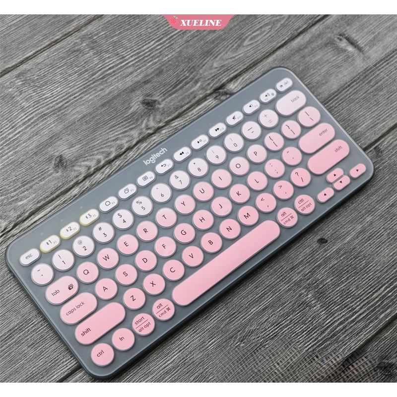 Cover Pelindung keyboard Bahan Silikon Slim Untuk Logitech K380 (ZXL)