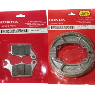 PROMO FLASH SALE ATS KAMPAS REM DEPAN BELAKANG HONDA BEAT FI VARIO 125 SCOOPY F1 KVB KZL