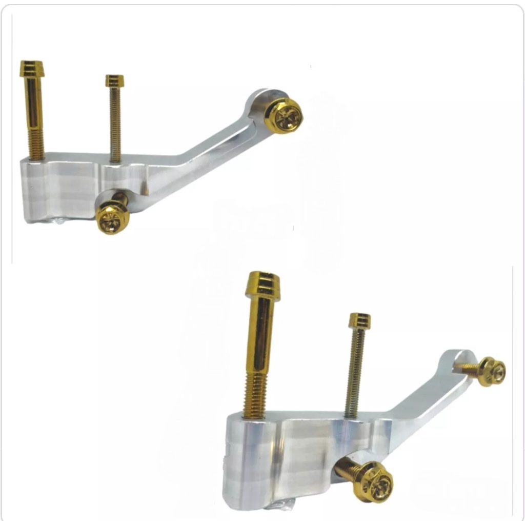 Baut Kaliper Monoblok 4 Piston + Breket Kaliper Honda SONIC GL PRO CBR 150R TIGER OLD MEGA PRO