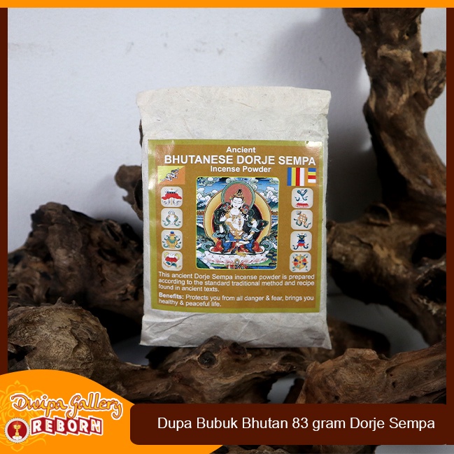 Dupa Hio Bubuk Powder Serbuk Bhutan Vajrasattva / Dorje Sempa 83gr