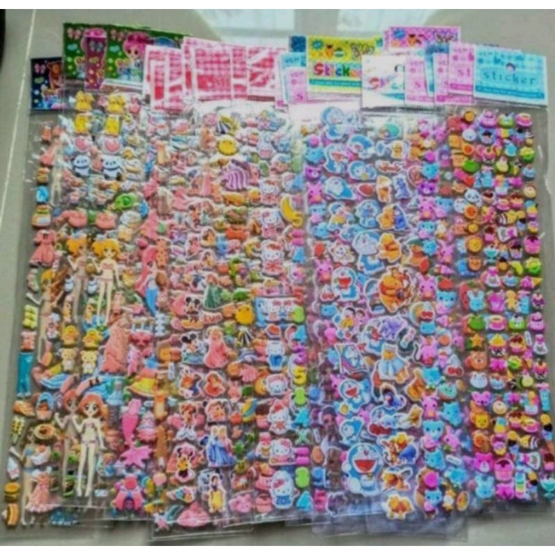 

[MAINAN] Stiker Timbul || Sticker Timbul Panjang || Stiker Lucu || Stiker Anak