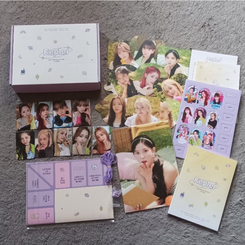 [READY] SHARING FANKIT FANCLUB MEMBERSHIP KEP1ER OFFICIAL 1st Kep1ian