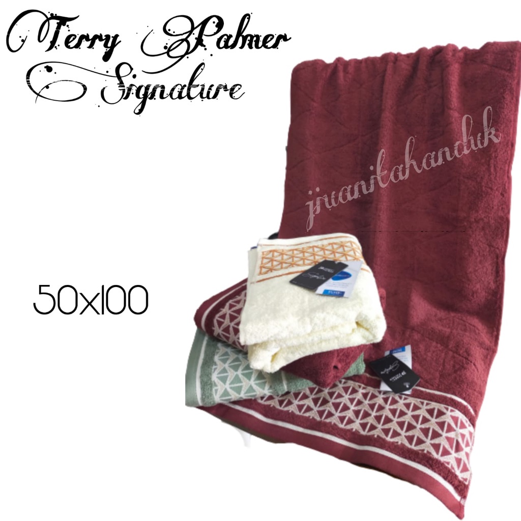 ATB Handuk Terry Palmer Signature 50x100 GRADE A Termurah