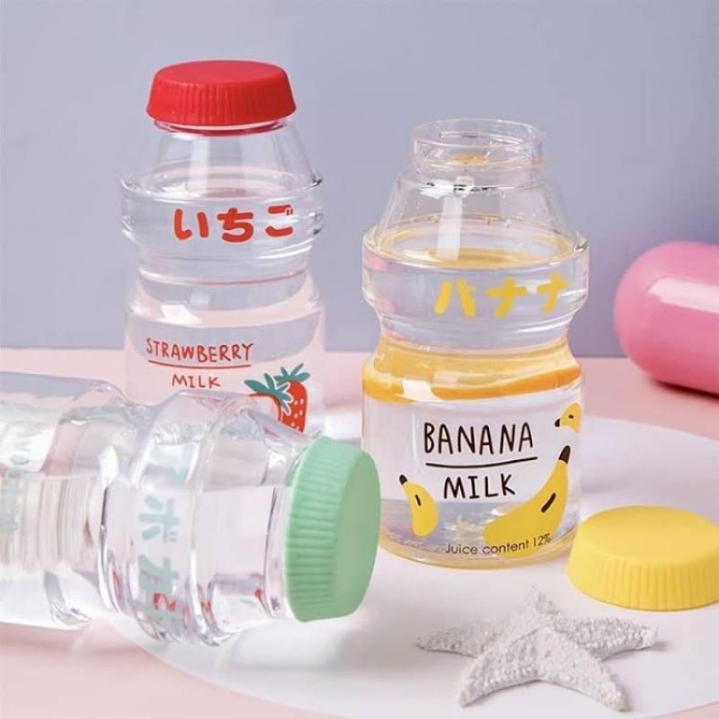 Botol Air Minum Anak Unik Botol Fruity BOTOL YAKULT Botol Minum 480ml / Botol Minum Fruity Fruit ALA KOREA BOTOL MINUM YAKULT