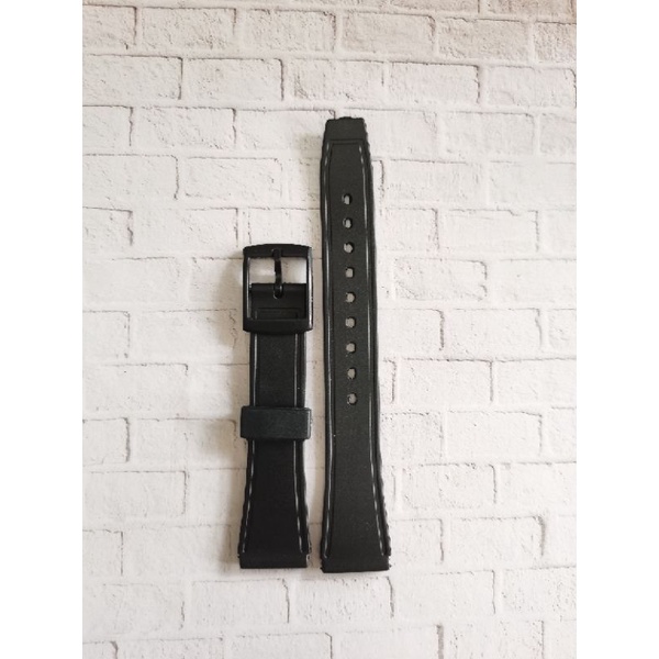 Strap tali rubber karet 12mm 14mm 16mm 18mm casio 12mm 14mm 16mm 18mm