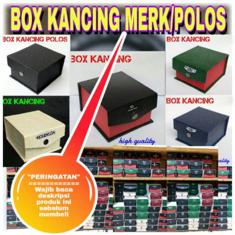 

BOX KANCING POLOS / MERK