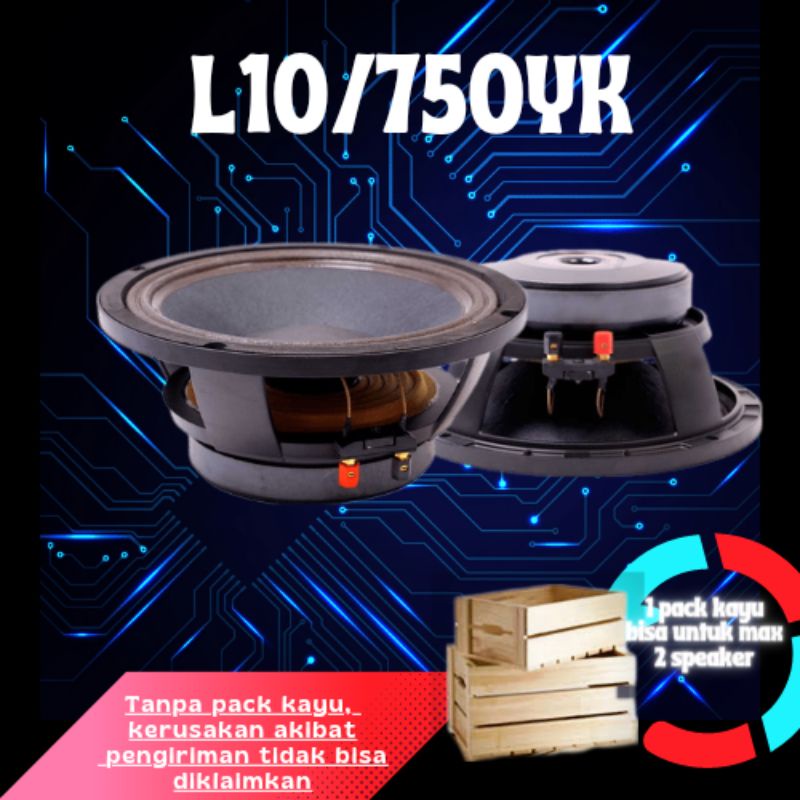 SPL Audio Speaker 10″ L10/750YK