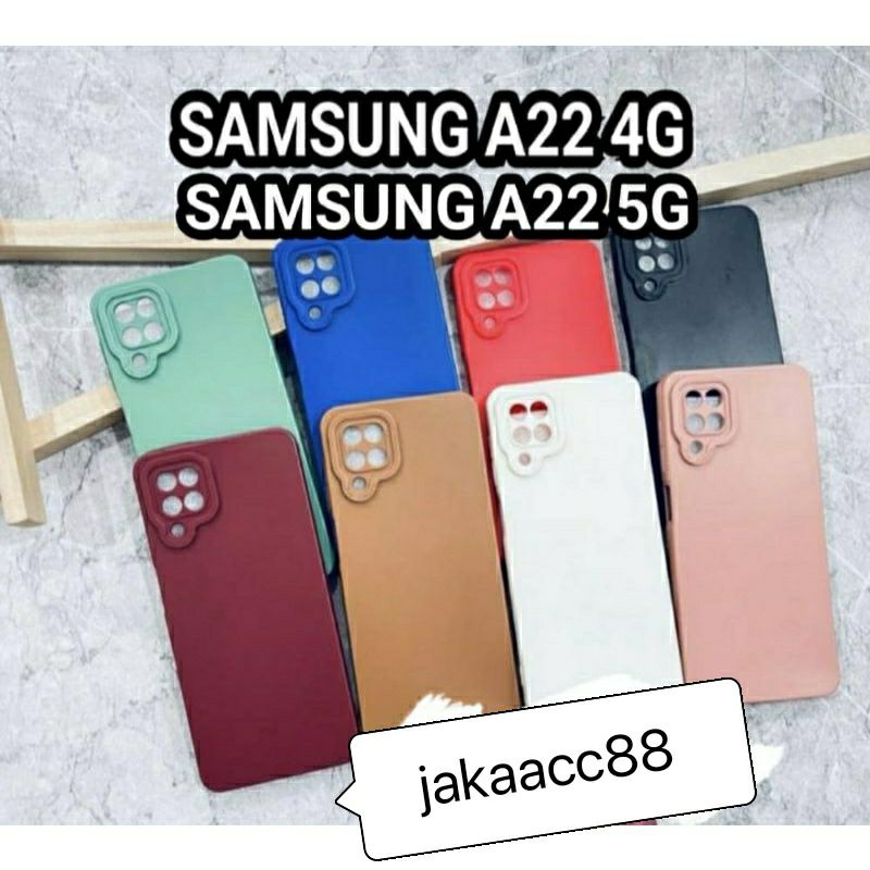 SOFTCASE SLICON SAMSUNG A22 4G/A22 5G