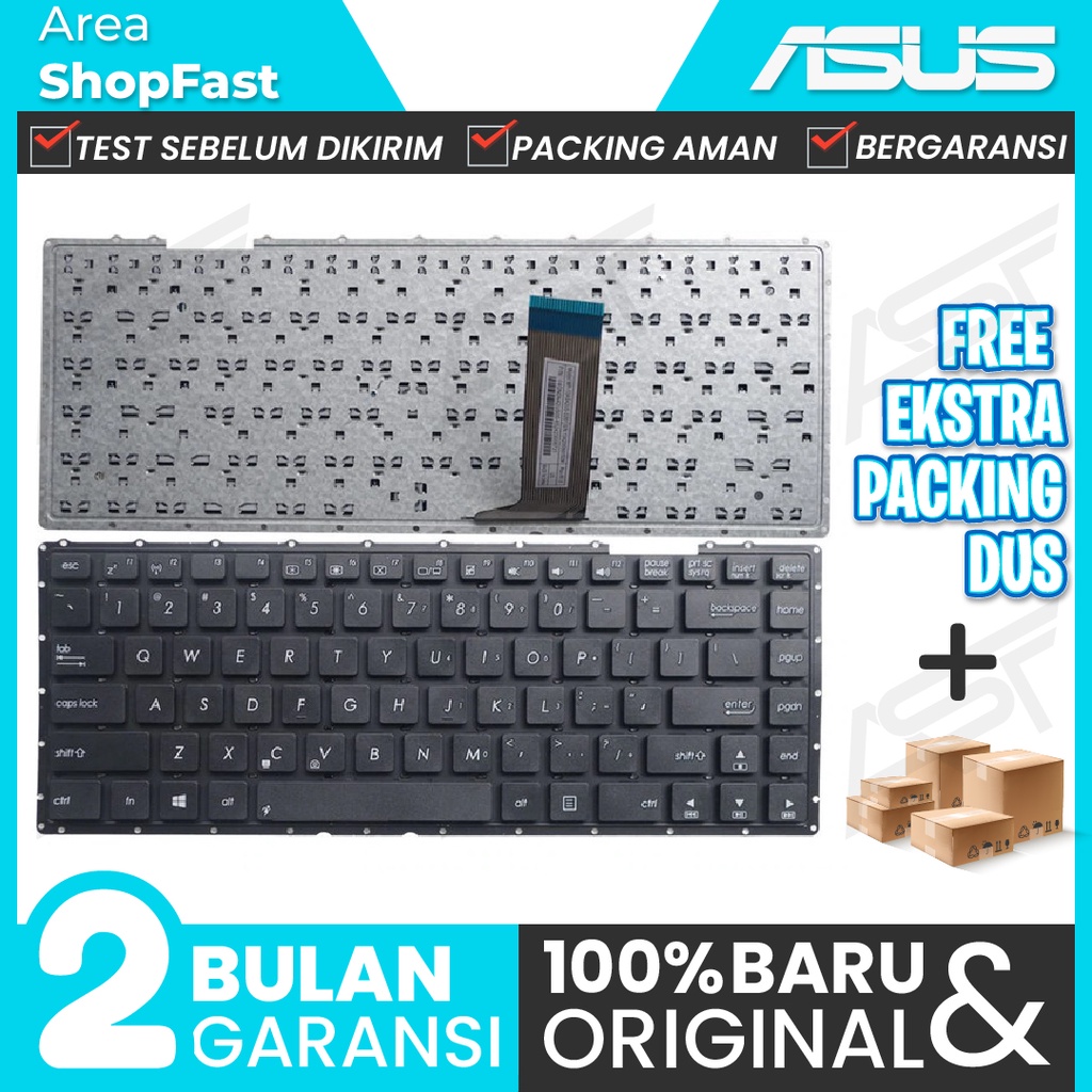 keyboard asus Keyboard Laptop Asus A456 A456U A456UR K456 K456U K456UR ORI