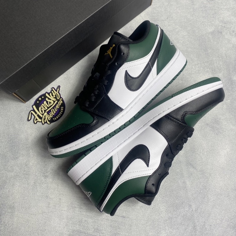 Air Jordan 1 Low Green Toe