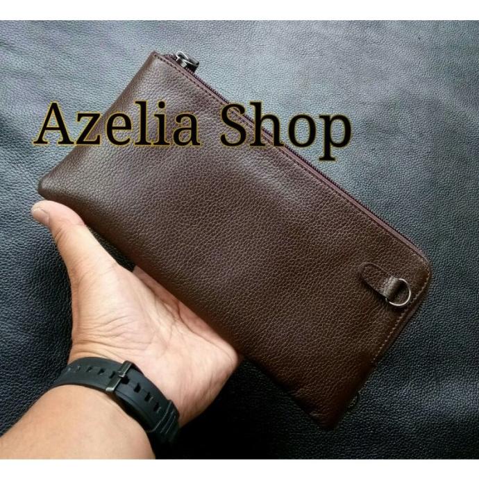 tas hp selempang kulit asli-dompet kulit hp-pria-wanita-original