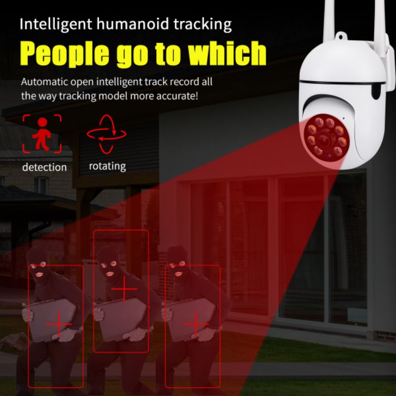NEW IP CAM V380 MINI WIRELESS HD 1080P PTZ SPEED DOME 8MP CAMERA WIFI IN/OUT