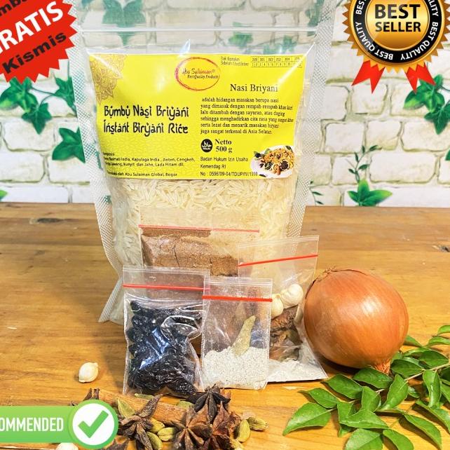 

Terdepan--Nasi Briyani Instan Abu Sulaiman Ukuran 500 G/ Instant Basmati Biryani Rice